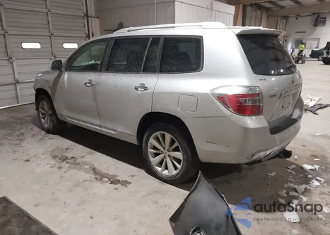 2009 Toyota Highlander Hybrid Limited из США, поврежденный, VIN JTEEW44A992032487